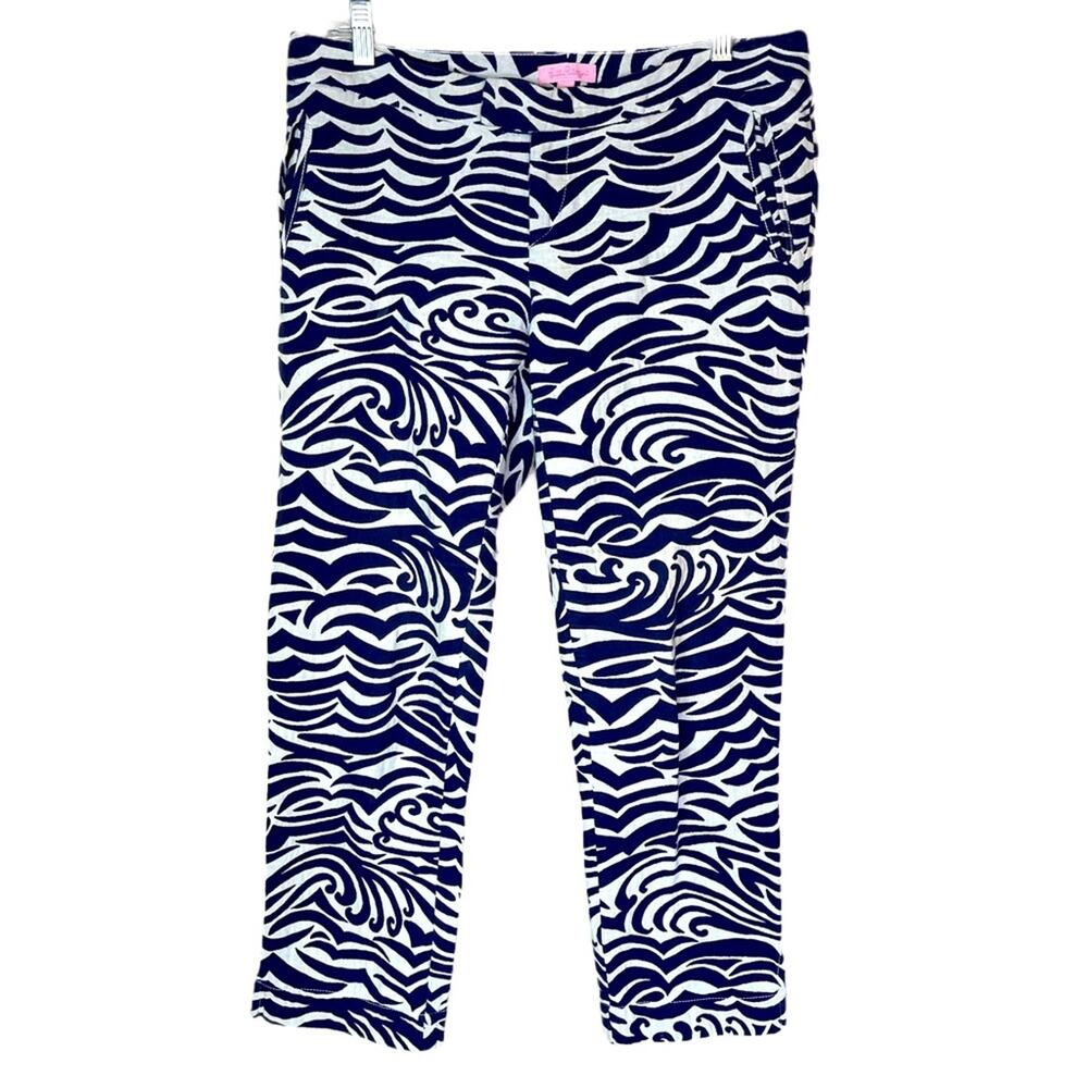 Lilly Pulitzer 100% Cotton Ankle Length Pants